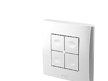 Yokis Trådløs Batteritryk med - 4 tryk TLM4-UP ZigBee, Bluetooth