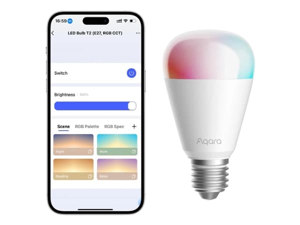 Aqara LED-pære T2 (RGB CCT, E27)