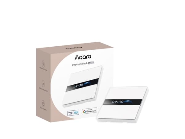 Aqara Display Switch V1 EU | Bryter | 4 knapper, Zigbee, Bluetooth