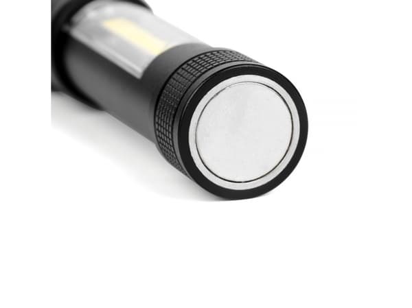 Esperanza Apate, Lommelykt, Sort, Knapper, LED, 2 lamper, 3 W
