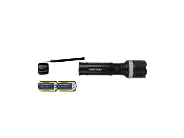 Esperanza Epione L, Hand flashlight, Black, Buttons, LED, 1 lamp(s), 1 W