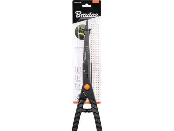 Bradas smidde aluminiumssaks. for V-SERIEN hekker, rett blad