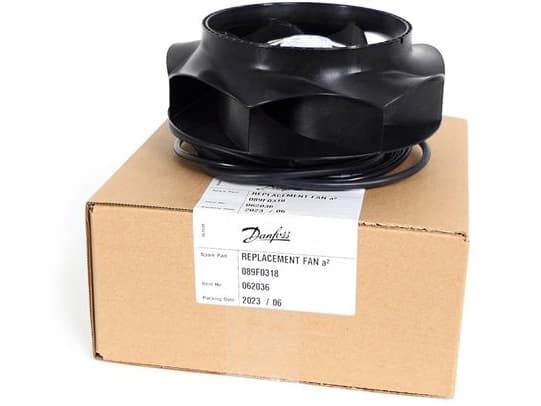 DANTHERM Ventilator, ø190 mm med 1300 mm kabel Danfoss Air Unit a2 og w2.