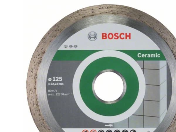Bosch DIAMANTSKIVE STD CERAMIC 125X22,23 10STK