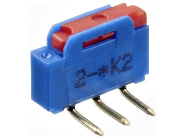 APEM NK236W NK-sarjan liukukytkin 12 V/DC 1 mA 1 x On/(On) 1 kpl 1 kpl