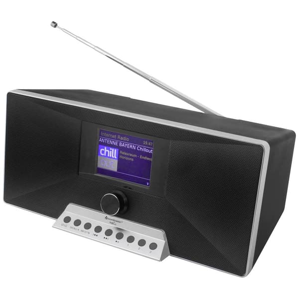 Internet-bordsradio soundmaster IR3500SW Internet, DAB+, FM Batteri-laddningsfunktion, inkl. fjärrkontroll, Spotify-con