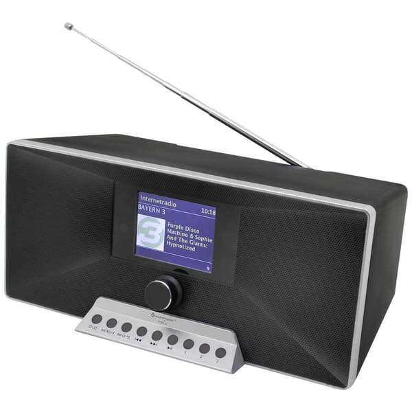 Internet-bordsradio soundmaster IR3500SW Internet, DAB+, FM Batteri-laddningsfunktion, inkl. fjärrkontroll, Spotify-con