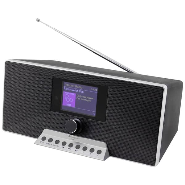 Internet-bordsradio soundmaster IR3500SW Internet, DAB+, FM Batteri-laddningsfunktion, inkl. fjärrkontroll, Spotify-con
