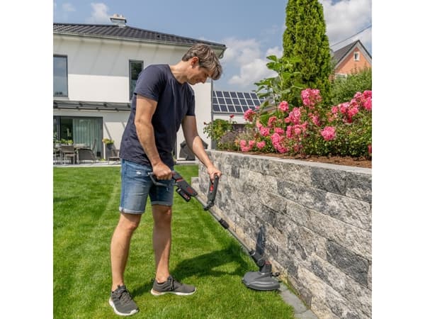 AL-KO GT 1825, Trådkutter, 25 cm, Nylontråd, D-sløyfet håndgrep, Sort, Batteri - SOLO