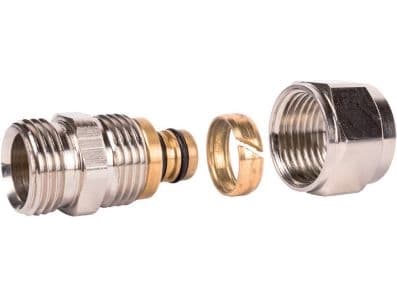 Kisan Puristusliitin ulkokierteellä GZ 20mm x 3/4" (S20.33.21.00)