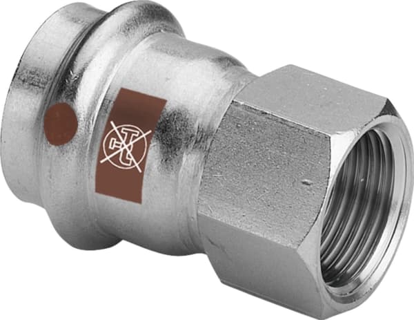 SANHA-NIROSAN-Stahl siirtymäliitin d15x1/2 GWSANHA
