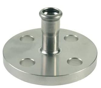 KAN-therm Fläns 76,1mm PN16 pressanslutning rostfritt stål - 620412.1