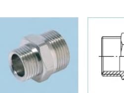 Kisan Nypel wkrętny 1/2x3/4" 36.50.22