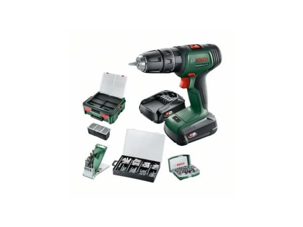 Bosch UniversalImpact 18V, Boremaskin med pistolgrep, Nøkkelløs, 1 cm, 1450 RPM, 3 cm, 1 cm