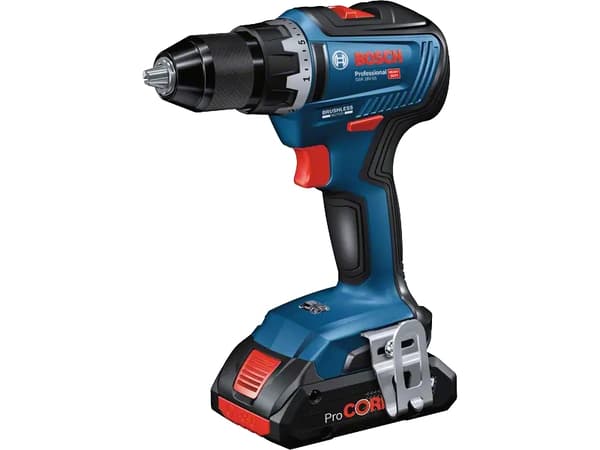 Bosch AKKUSKRUEMASKINE GSR 18V-55 2X2AH L-BOXX