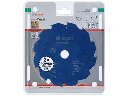 Bosch RUND SAW EXP ACCU WOOD 165X20X1,5MM 12T