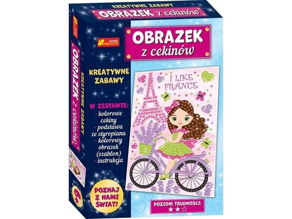 Ranok Morning glitter maalaus Travel pieni ja suuri Ranska 52000
