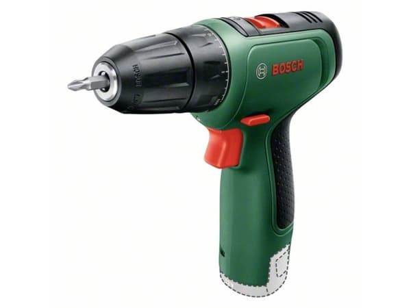 Bosch EasyDrill 1200 - Drill/driver - trådløs - 2 hastigheter - nøkkelfri borhylse 10 mm - 30 N·m - uten batteri, ingen lader - 12 V - SOLO