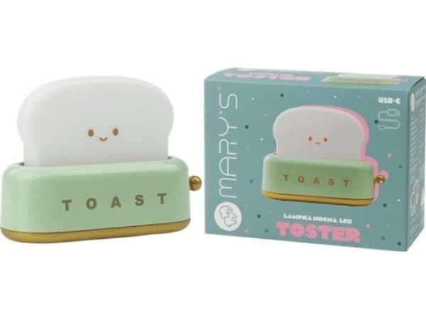 MARY`S NIGHT LIGHT LED TOASTER GREEN-MW20720