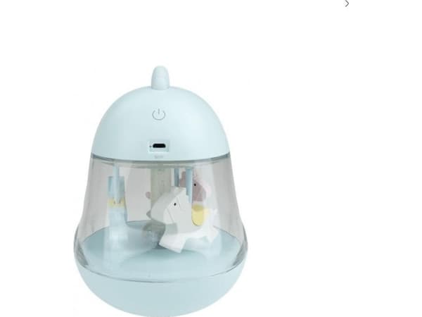 Soittorasia LED yövalo RGB sininen
