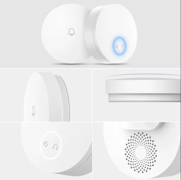 Linptech trådlös dörrklocka 50 m 110 dB