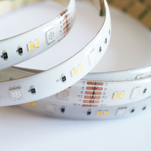 RGB Wi-FI LED sæt 3m Smart Tuya IP65 + CCT + Dim 12V