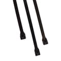 Miniatyrbillede 1 af 6: Kabelbinder 3,6x200mm Sort - 100 stk
