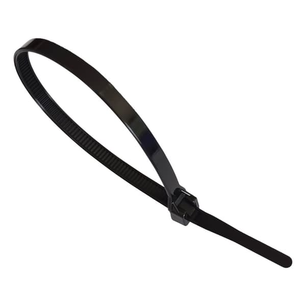 Kabelbinder 3,6x280mm Sort - 100 stk