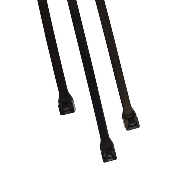Kabelbinder 3,6x280mm Sort - 100 stk