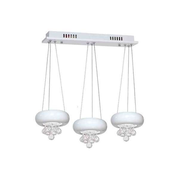 HÆNGELAMPE LUX BIANCO 3X6W LED
