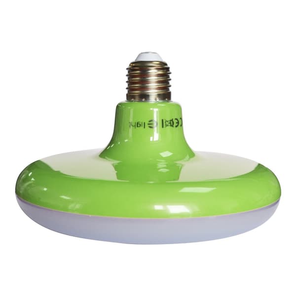 UFO-GLÖDA 15W LED GRÖN + FLÄTAD KABEL