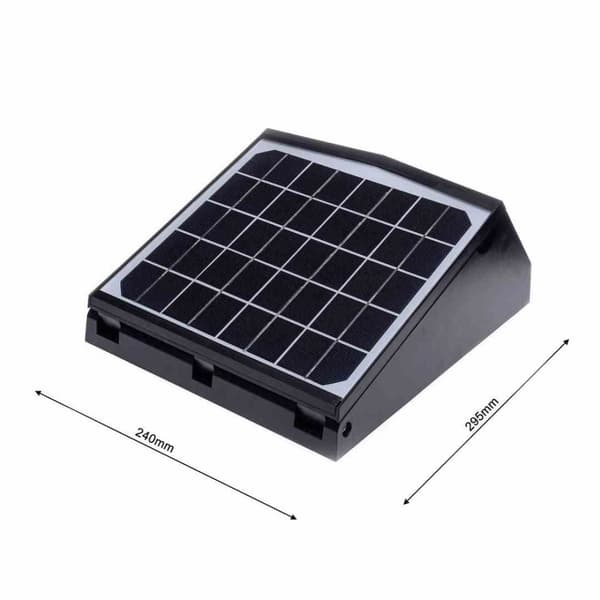 Solcellelampe Transformer 15W 4000K