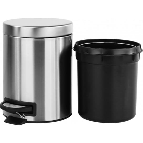 Enne Convi Pedal 5L papperskorg, rostfritt stål