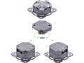 Miniatyrbild 3 av 4: InLine 76842A, 2 x RJ-45, 6a, Vit, -10 - 60 ° C, -40 - 70 ° C, Polypåse