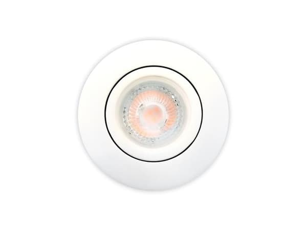 Luna Quick install 2.0 ISO GU10 Mat Hvid 2700K 370lm 5W Indendørs/udendørs DIM IP44