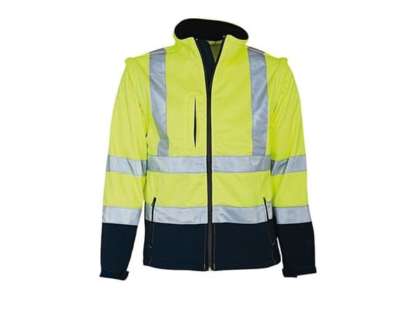 SoftJakke VX 086500R hi-vis gul/mar XL