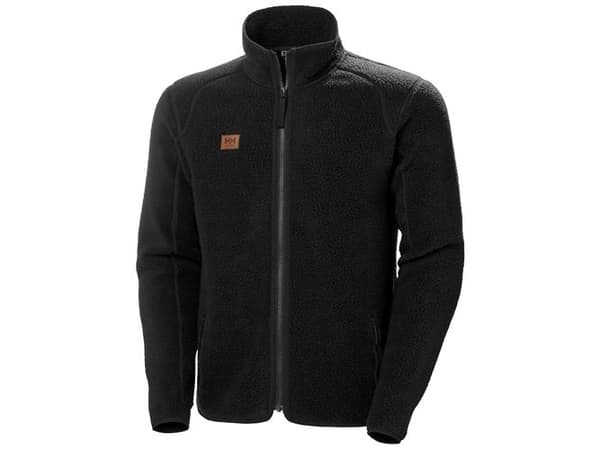 Fleecejakke Heritage 72180 sort M