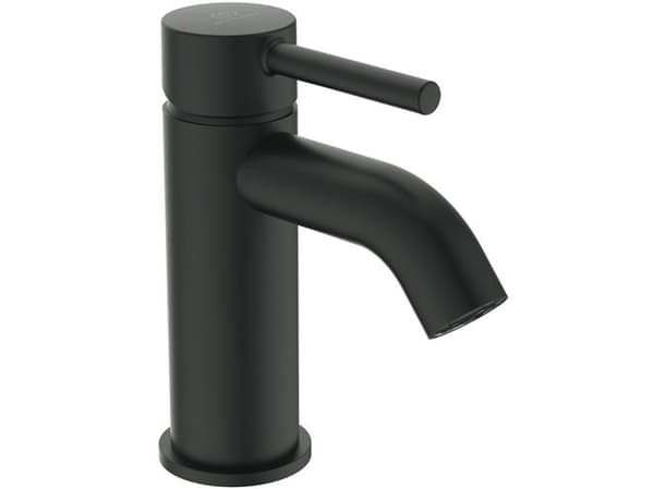 IDEAL STANDARD Ceraline - håndvaskarmatur 50x100x147 mm i sort, med bundventil - EasyFix, Skjult luftblander, Ecoflow, EPD