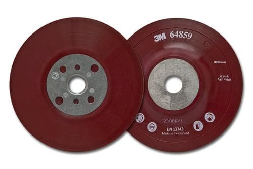 Bagskive Ø178-M14&5/8'' hård gummi