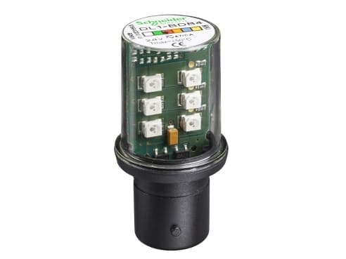 Schneider Electric DL1BDB4, BA15d, Röd