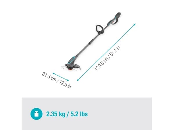 Gardena Akkukäyttöinen ruohotrimmeri PowerTrim 30/18V, solo - SOLO