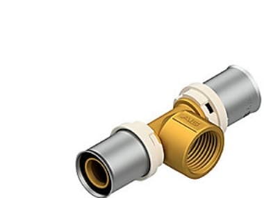 Futura T 32-3/4-32 - Press T-stk. muffe - Eco Brass