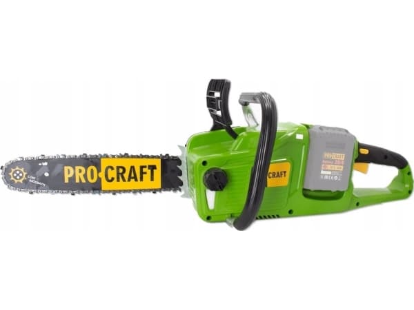 Batteridrevet motorsag ProCraft PCA40/2, 2x20 V, (uten batteri og lader)