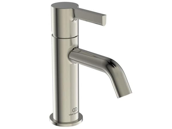 IDEAL STANDARD Joy - håndvaskarmatur 48x110x168 mm i silver storm, uden bundventil - EasyFix, Skjult luftblander, FirmaFlow, PVD Teknololgi