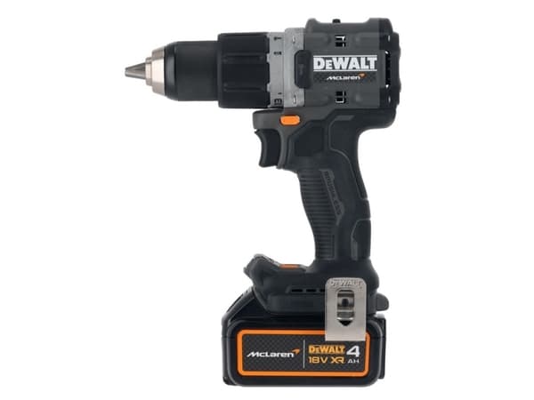 DEWALT McLaren DCD85MM2T-QW 2-vaihteinen iskuporakone sis. ylimääräinen akku, sis. laturi