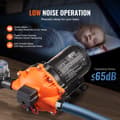 Miniatyrbillede 5 af 11: 12V Membranpumpe 5GPM, 18,93 L/min, 5-kammer Vandpumpe med Trykkontakt, Effektiv og Pålidelig.