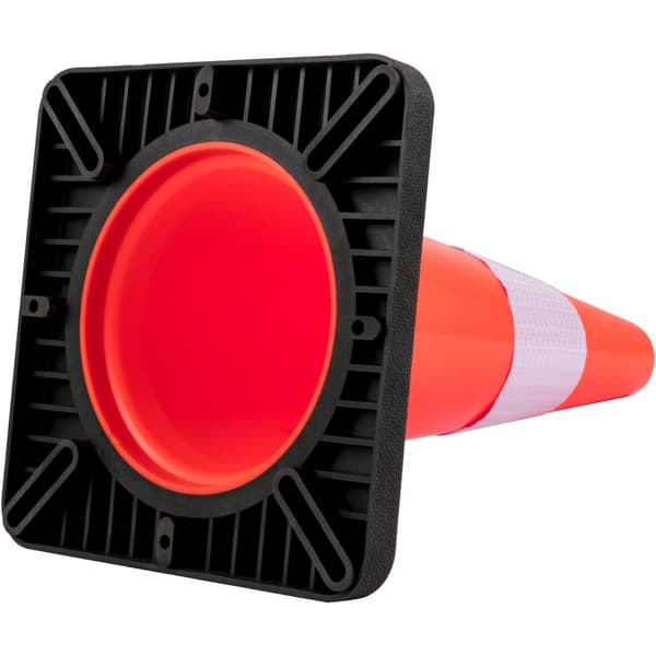 Sikkerhedskegler 18'', refleksive orange trafik kegler, 5 stk. vejkegler, holdbare og synlige, ideelle til sikkerhedsforanstaltninger.