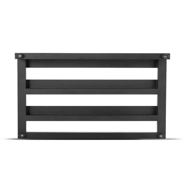 Guitar Pedal Board, 20'' x 11'', Aluminiumslegering, 2,2 lbs Superlet, Bæretaske, Velcro Fast Rem, Plads til 10-12 Pedaler