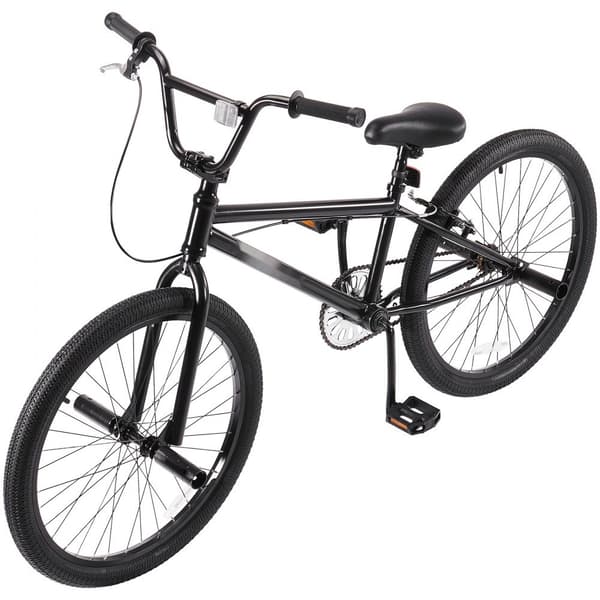 24-tommer BMX cykel, Freestyle cykel til mænd og børn, Hi-Ten stålstel, robust og holdbar, perfekt til tricks og sjov!
