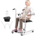 Miniatyrbild 1 av 11: Elektrisk Patientlyftstol, Ergonomisk Design, 180° Delad Sits, Säker och Bekväm Användning, Perfekt för Vård och Rehab